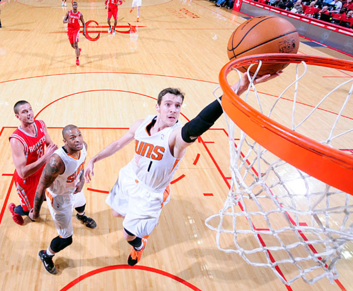 Behind Goran Dragic, the Suns are clinging to the No. 8 seed in the West. (Bill Baptist/NBAE via Getty Images)